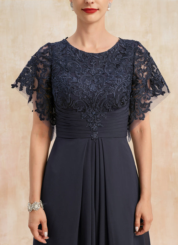 Robe Chic Mousseline Dentelle - gallery 5