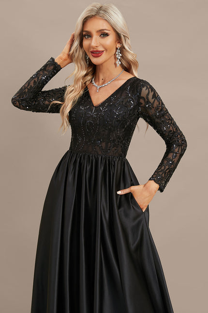 Robe Chic Satin Nocturne - gallery 1
