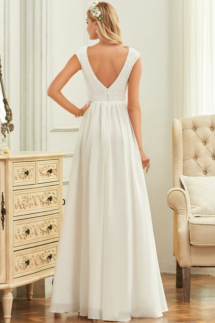 Robe Blanche Plage Chic - gallery 2