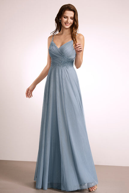Robe Bohème Chic Bleu - gallery 5