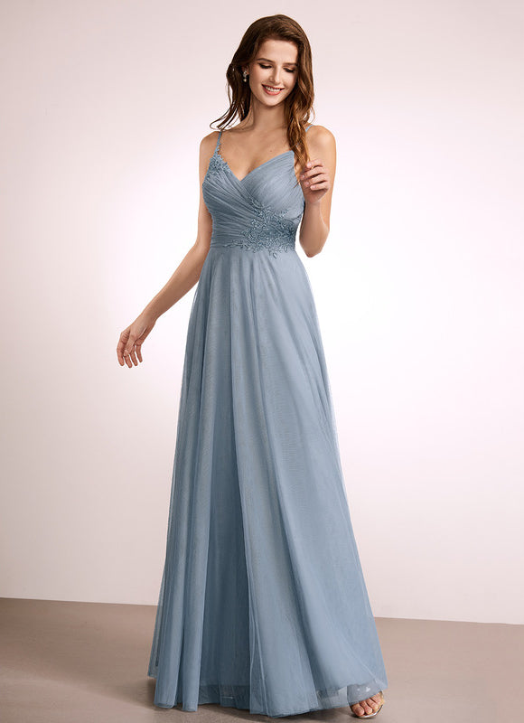 Robe Bohème Chic Bleu - gallery 5