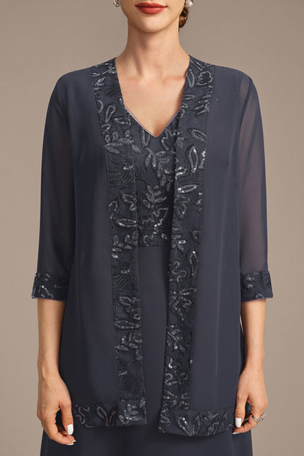 Robe Chic Mousseline Étoilée - gallery 8