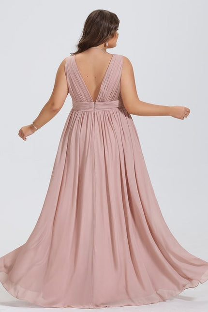 Robe Chic Longue Verte Fluide - gallery 7