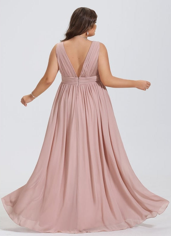 Robe Chic Longue Verte Fluide - gallery 7