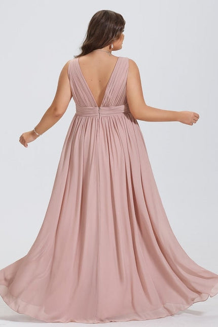 Robe Chic Longue Verte Fluide - gallery 7