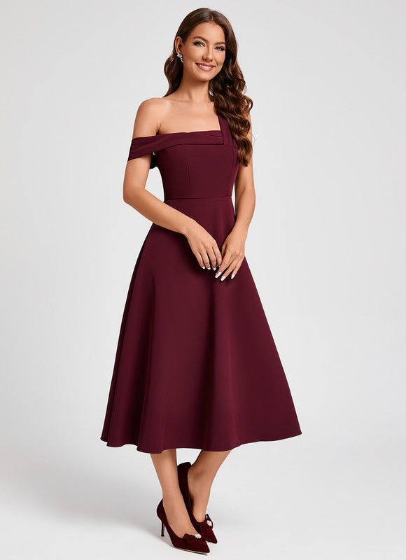 Robe Chic Bordeaux Chic Moderne - gallery 6