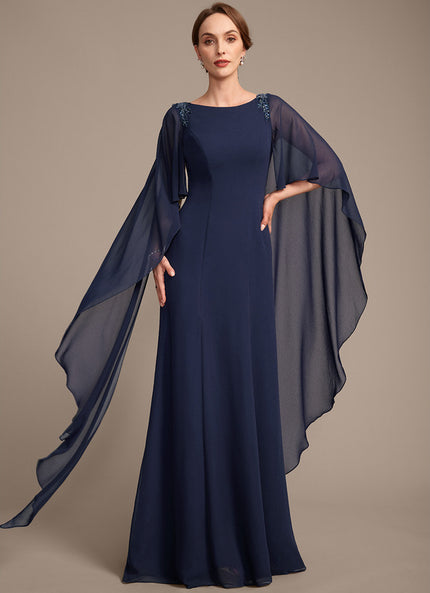 Robe Chic Bleu Nuit Élégante