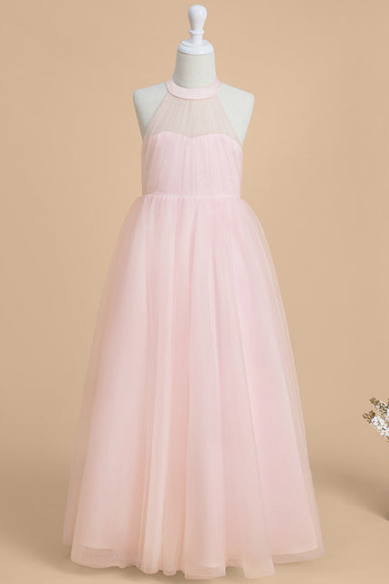 Robe Chic Fille Tulle Rose - gallery 3