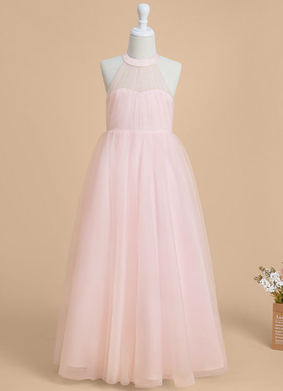 Robe Chic Fille Tulle Rose - gallery 3
