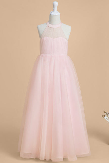 Robe Chic Fille Tulle Rose - gallery 3