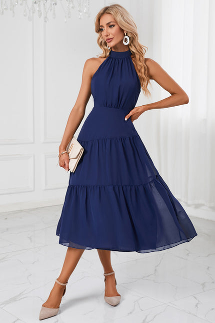 Robe Chic Élégance Aqua