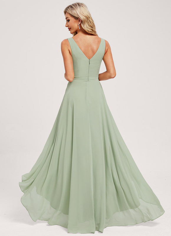 Robe Chic Mousseline Asymétrique - gallery 4