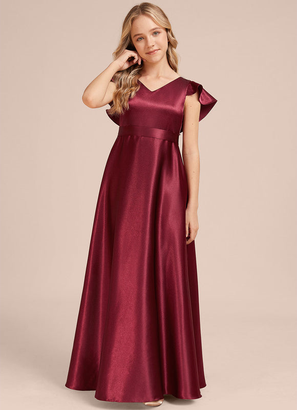 Robe Chic Demoiselle Satinée