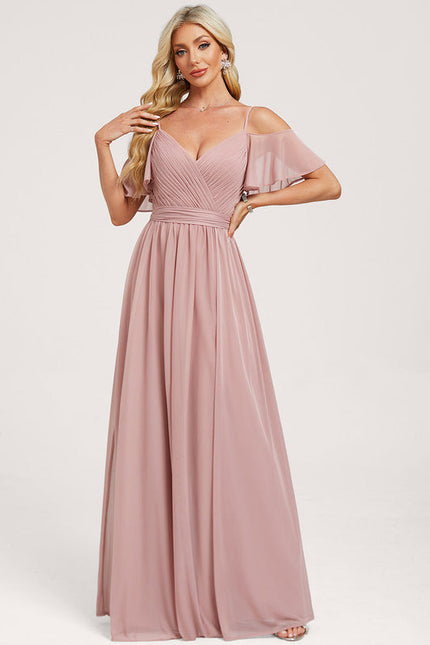 Robe Chic Simplicité Veloutée - gallery 2