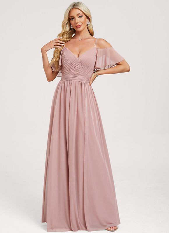 Robe Chic Simplicité Veloutée - gallery 2