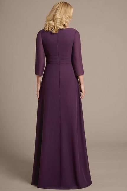 Robe Chic Plissée Améthyste - gallery 6
