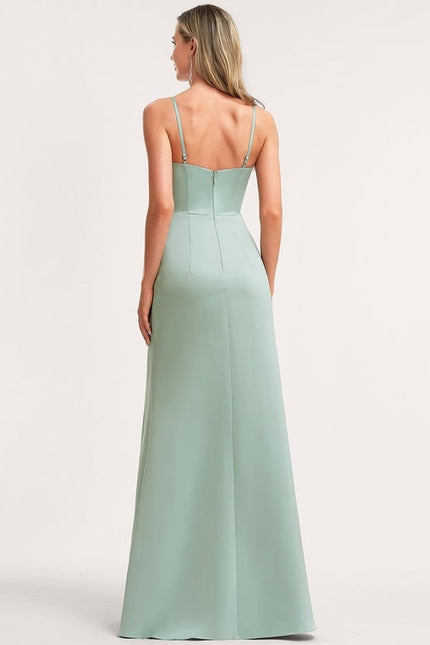 Robe Chic Fluide Menthe - gallery 4