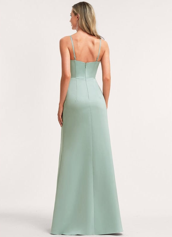 Robe Chic Fluide Menthe - gallery 4