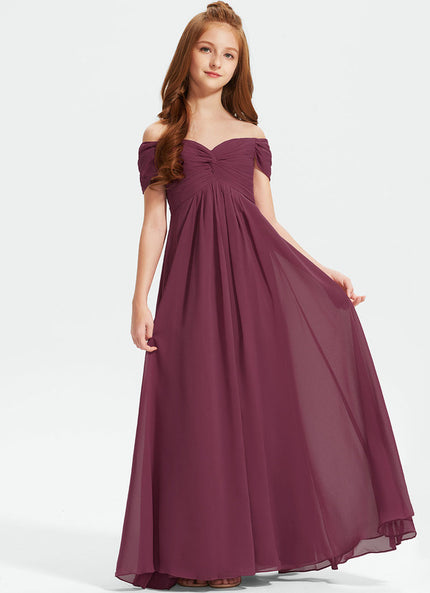 Robe Chic Bordeaux Évasée