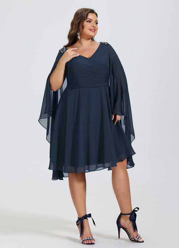 Robe Chic Voile Saphir - gallery 7
