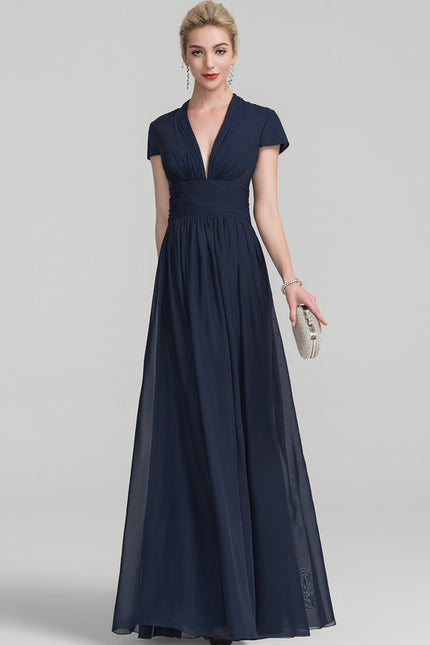 Robe Chic Longue Verte Fluide