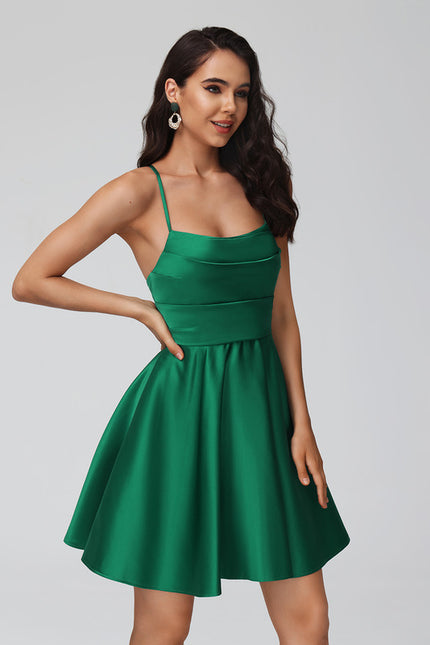 Robe Chic Émeraude Dansante - gallery 3