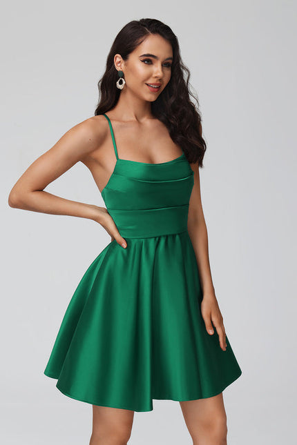 Robe Chic Émeraude Dansante - gallery 3