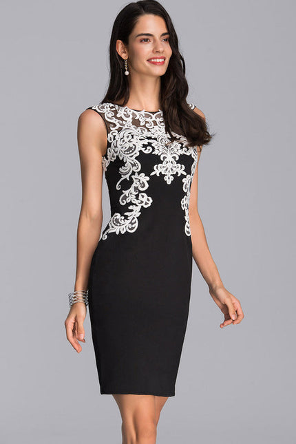 Robe Chic Noir Et Blanc Chic - gallery 2
