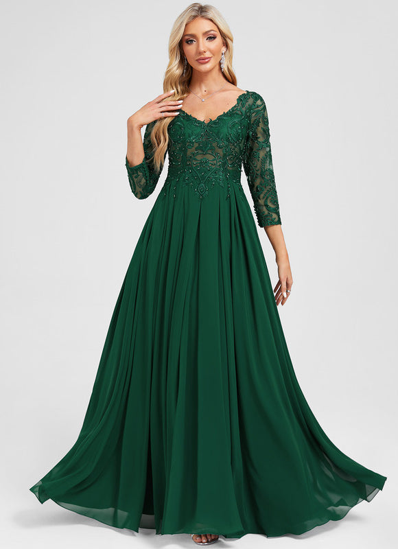 Robe Chic Émeraude Élégante