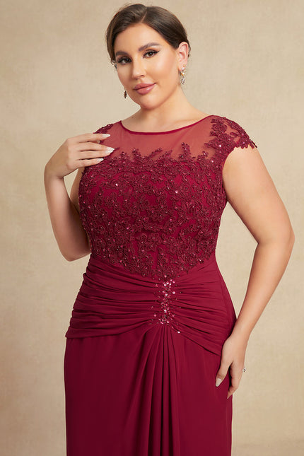 Robe Chic Élégance Rubis - gallery 9
