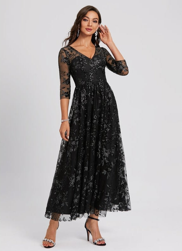 Robe Chic Chic Pailleté Vaporeuse - gallery 3
