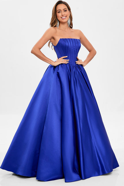 Robe Chic Satinée Royale - gallery 3