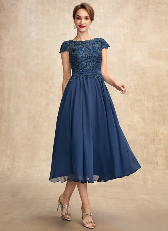 Robe Chic Flottante Mauve - gallery 4