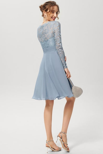 Robe Chic Aérienne Écarlate - gallery 3