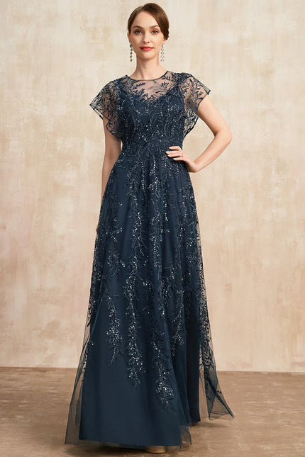 Robe Chic Étoilée Marine - gallery 5