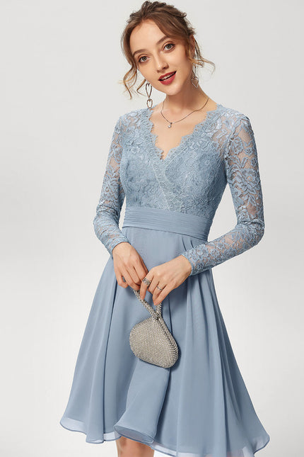Robe Chic Aérienne Écarlate - gallery 1
