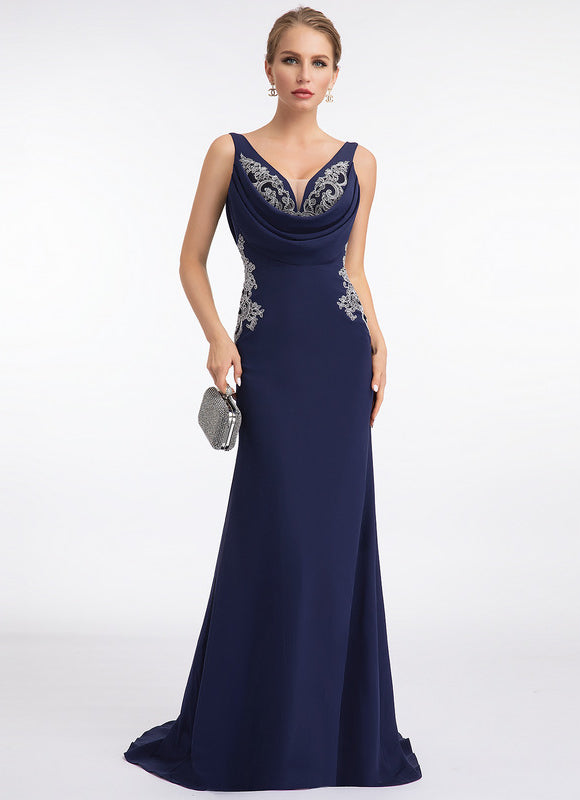 Robe Chic Sirène Marine - gallery 4
