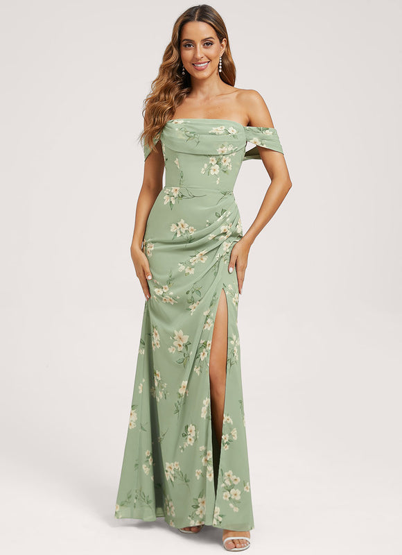 Robe Chic Violet Élégant - gallery 2