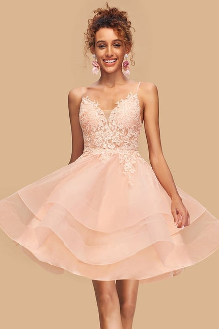Robe Chic Étoile Rose - gallery 1