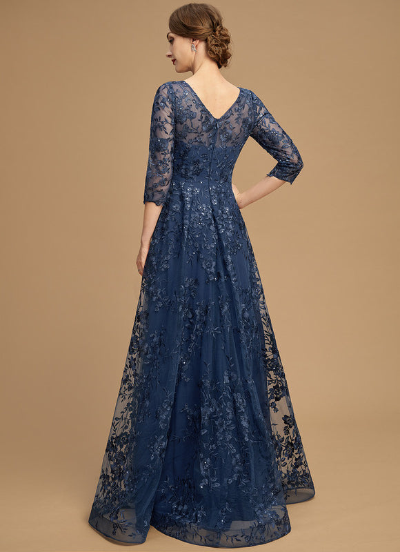 Robe Chic Grise Éthérée - gallery 2