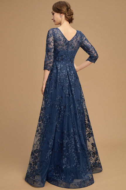 Robe Chic Grise Éthérée - gallery 2