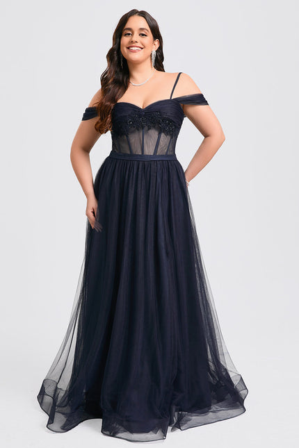 Robe Chic Élégance Tulle Svelte - gallery 5