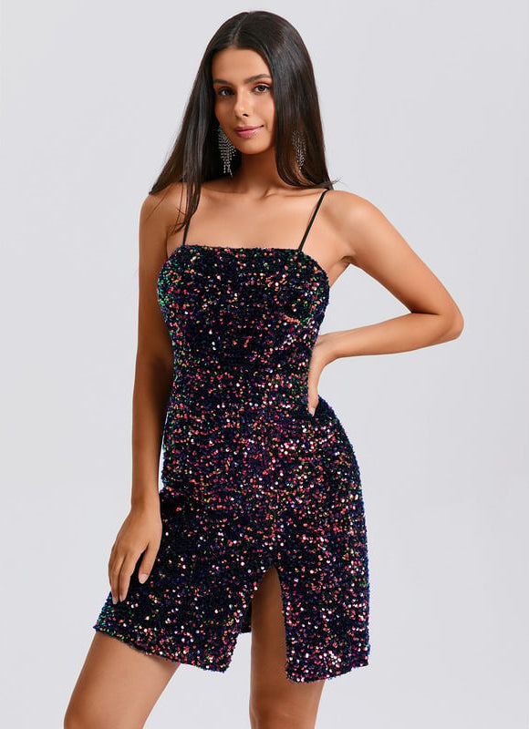 Robe Moulante Courte Chic