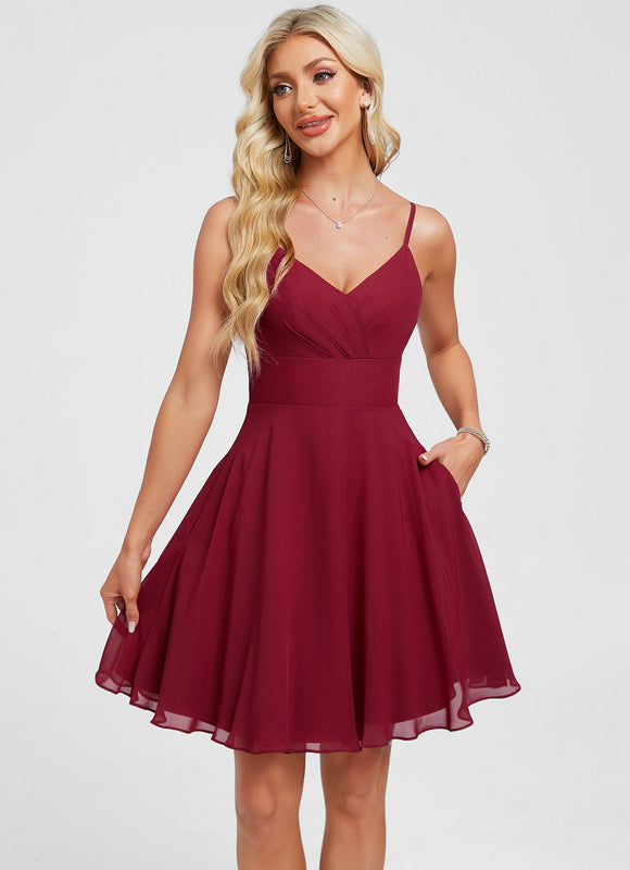 Robe Chic Vaporeuse Marine - gallery 6