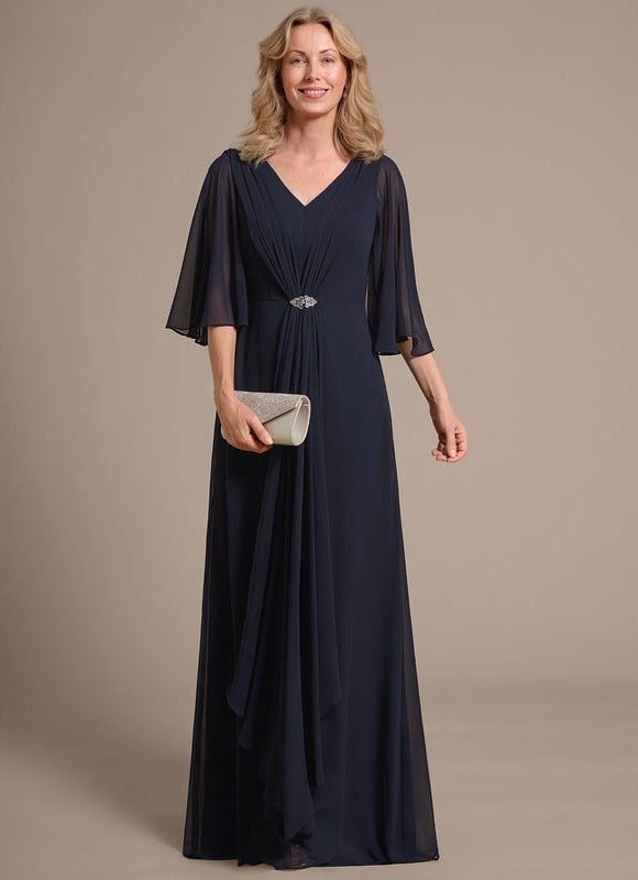 Robe Chic Satin Étoilé