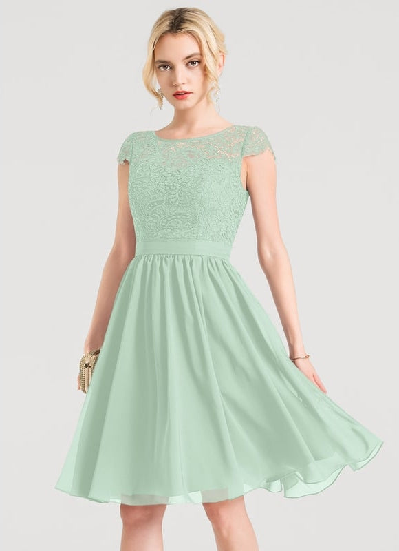 Robe Chic Chiffon Éclatante - gallery 8