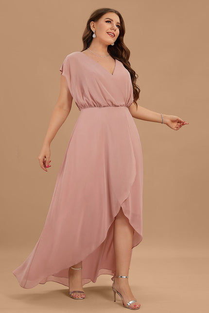 Robe Chic Mousseline Asymétrique - gallery 9