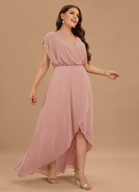 Robe Chic Mousseline Asymétrique - gallery 9