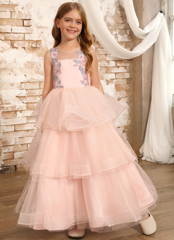 Robe Chic Tulle Éclatante - gallery 1