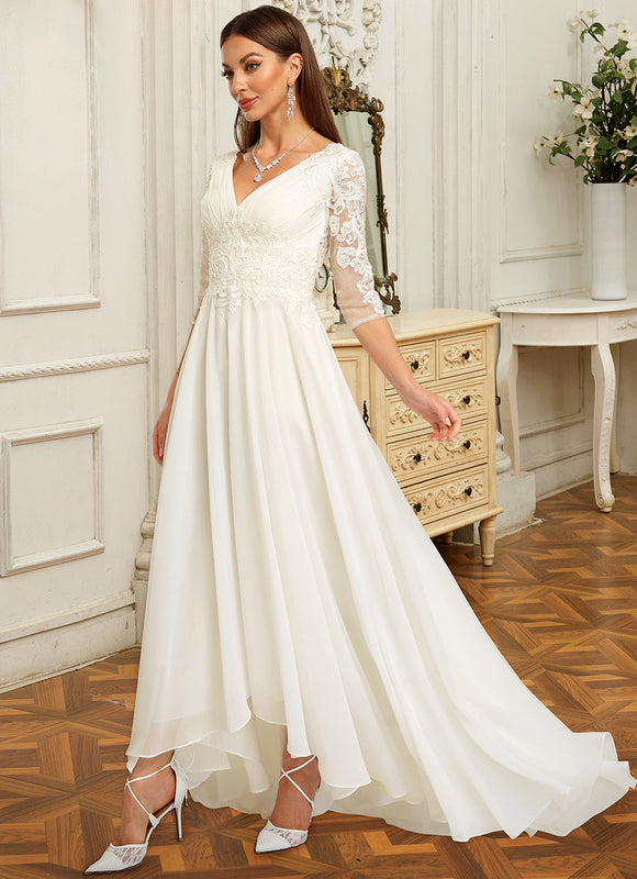 Robe Chic Mousseline Fleurie - gallery 2